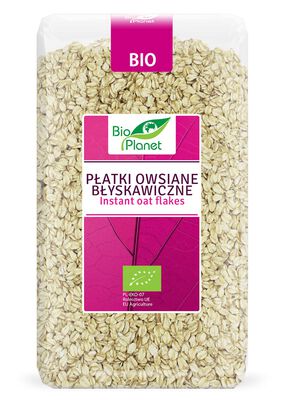 Bio Planet Płatki Owsiane Błyskawiczne Bio 600 G [BIO]