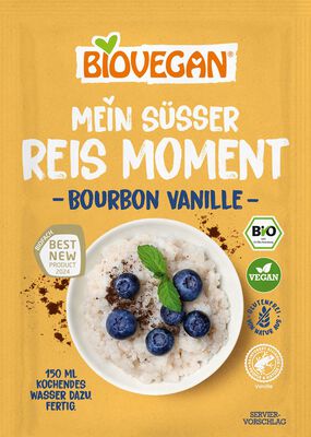 Deser Ryżowy Instant Z Wanilią Bourbon Bezglutenowy Bio 56 G - Biovegan [BIO]