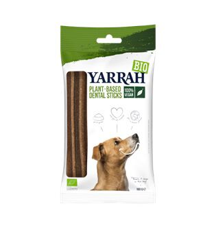 Yarrah (Dla Psa) Przysmak Dentystyczny - Pałeczki Roślinne Bio (7 Szt.) 180 G [BIO]