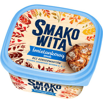 Smakowita Śmietankowy Smak 450 G. Margaryna Półtłusta