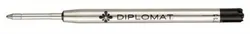 Wkład do długopisu DIPLOMAT do serii Excellence A Plus, Excellence A2, Aero, Optimist, Esteem, Traveller, Magnum, F, czarny