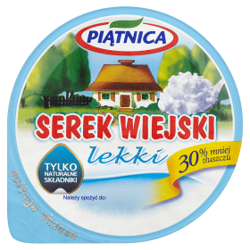 Piątnica Serek Wiejski Lekki 150G