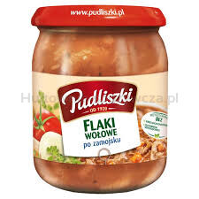 Pudliszki Flaki Wołowe Po Zamojsku 500G.