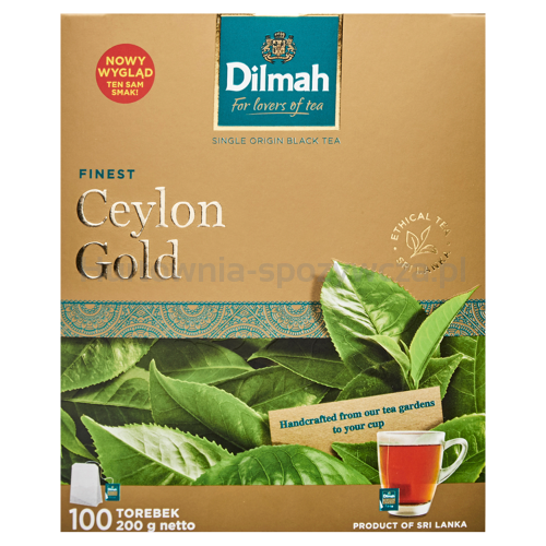 Dilmah Herbata Ceylon Gold 100x2 g