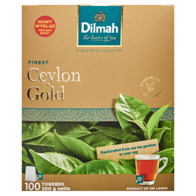 Dilmah Herbata Ceylon Gold 100x2 g