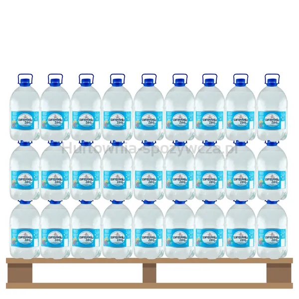 Woda Staropolanka Zdrój Woda Źródlana Lekko Gazowana 5 L <br>(Paleta 136 szt.)  SK