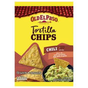 Old El Paso Tortilla Chips Chili 185g