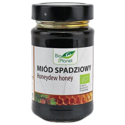 Miód Spadziowy Bio 300 G - Bio Planet [BIO]