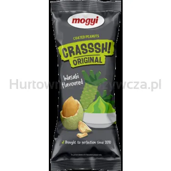 Crasssh Original - orzeszki ziemne w skorupce o smaku wasabi 60g Mogyi
