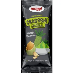 Crasssh Original - orzeszki ziemne w skorupce o smaku wasabi 60g Mogyi