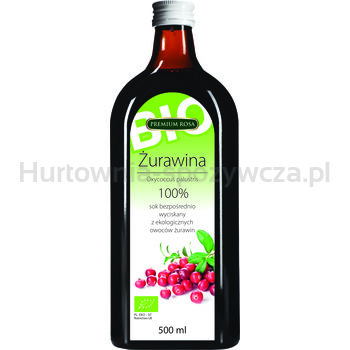 Premium Rosa Bio Żurawina 100% 500 Ml