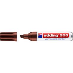 Marker Permanentny E-500 Edding, 2-7 Mm, Brązowy