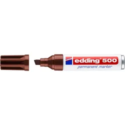 Edding Marker Permanentny E-500 2-7 Mm, Brązowy 