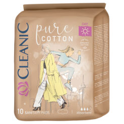 Cleanic Pure Cotton Podpaski Na Dzień 10 Szt.