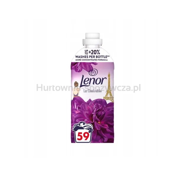 Lenor Płyn Do Płukania Tkanin La Desirable 1.239L, 59 Prań