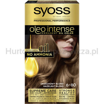 Syoss Oleo Krem Koloryzujący Orzechowy Blond 6-80