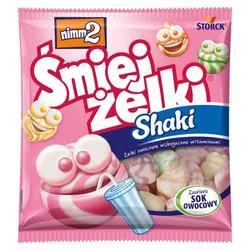 Żelki Nimm2 Śmiejżelki Shaki 90 G Storck