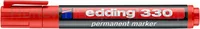 Edding Marker permanentny A8 e-330 czerwony  - 2
