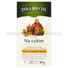 Zioła Mnicha Na Cukier 20 Torebek/40G