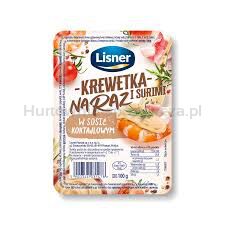 Lisner Krewetka na raz i surimi w sosie koktajlowym 100g