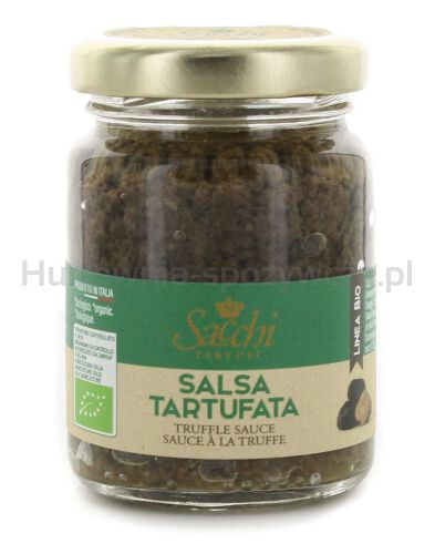 Sos Pieczarkowy Z Czarną Truflą Letnią Bio 80 G - Sacchi Tartufi [BIO]