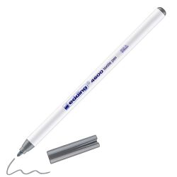 Pisak tekstylny e-4600 EDDING, 1 mm, szary