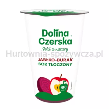 Dolina Czerska Sok NFC jabłko burak 100%  Kubeczek 200ml
