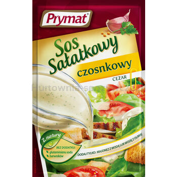 Prymat Sos Sałatkowy Czosnkowy Cezar 9G 