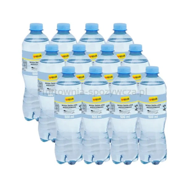 TOPSELLER Woda źródlana niegazowana 500 ml