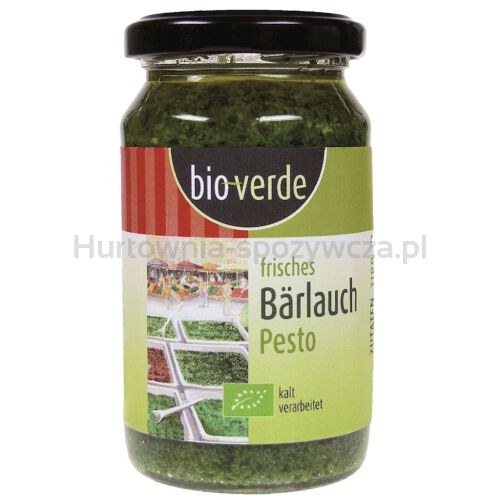 Pesto Z Czosnku Niedźwiedziego Bio 165 G - Bio Verde [BIO]