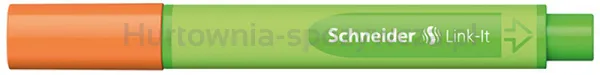 Cienkopis SCHNEIDER Link-It, 0,4mm, pomarańczowy