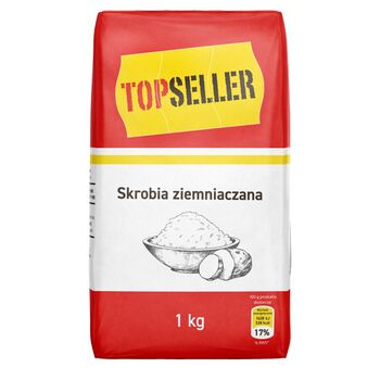 TOPSELLER Skrobia Ziemniaczana 1kg