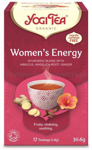 Herbatka Dla Kobiet - Energia (Women'S Energy) Bio (17 X 1,8 G) 30,6 G - Yogi Tea [BIO]