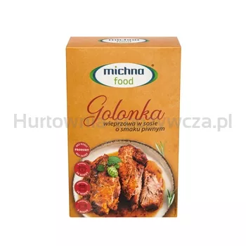 Michna Food Golinka Wieprzowa Bez Kości Bez Skóry W Sosie O Smaku Piwnym Około 0,5 KG