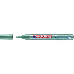 Edding Marker Olejowy Połyskujący E-751 1-2 Mm, Zielony Metaliczny 