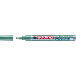 Edding Marker olejowy połyskujący e-751 1-2 mm, zielony metaliczny 