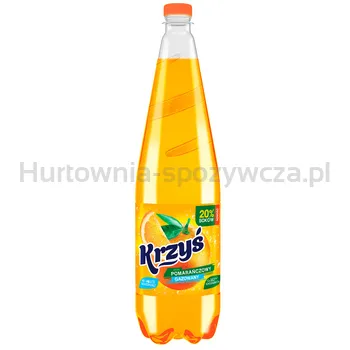 Jurajska Krzyś Napój Gazowany O Smaku Pomarańczowym 20% Soku 1,25L SK