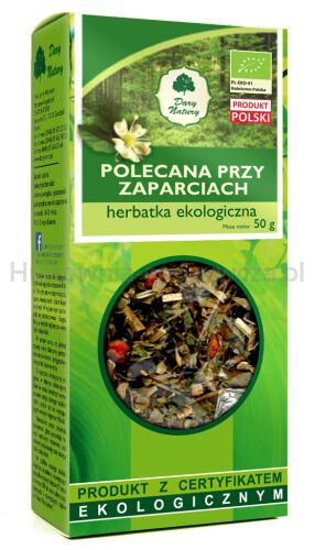 Herbatka Polecana Przy Zaparciach Bio 50 G - Dary Natury [BIO]