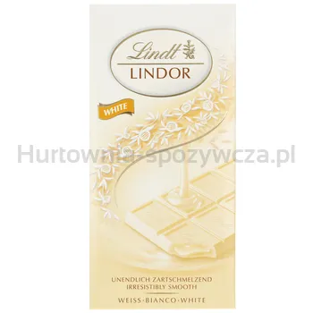Lindt Czekolada White Tablet 100G