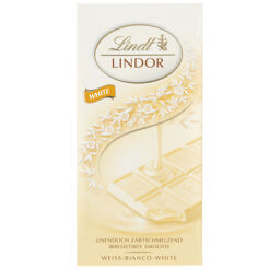 Lindor White Tablet 100G
