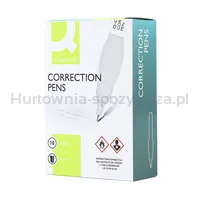 Korektor w piórze Q-CONNECT, metalowa końcówka, 8ml - 3