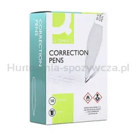Q-Connect Korektor w piórze metalowa końcówka, 8ml  - 4