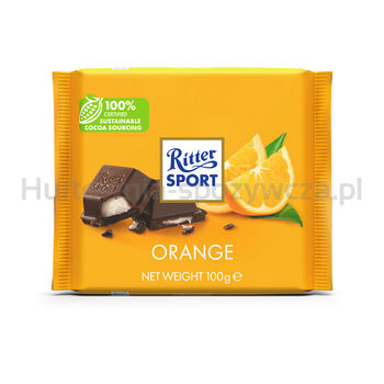 Ritter Sport Czekolada Dark Orange 100g