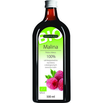 Premium Rosa Bio Malina 100% 500 Ml