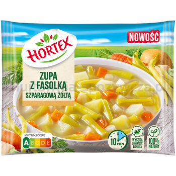 Hortex Zupa z fasolką szparagową żółtą 450g