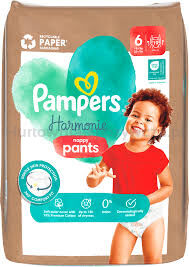 Pampers Harmonie Baby Pieluchomajtki, rozmiar 6, 19 sztuk, 15kg+