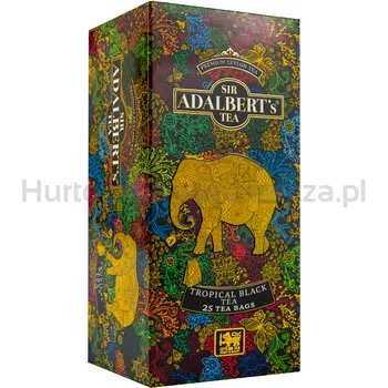 Adalbert's Herbata Tropikalna – herbata w saszetkach – 25 x 2g