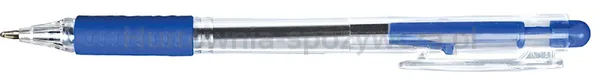 Długopis LINC Tip Top Grip, śr. kulki 0,7mm, gr. linii 0,3mm, niebieski