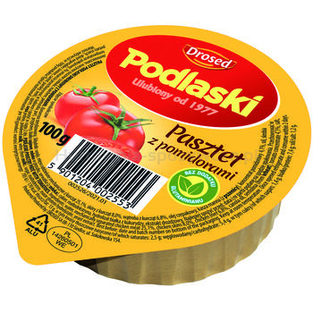 Drosed Pasztet Podlaski Drobiowy Z Pomidorami 100G