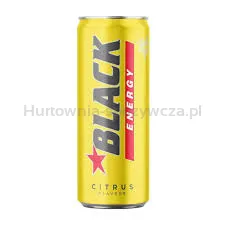 Black Energy Citrus 250 ml(data przydatności 06.01.2026)